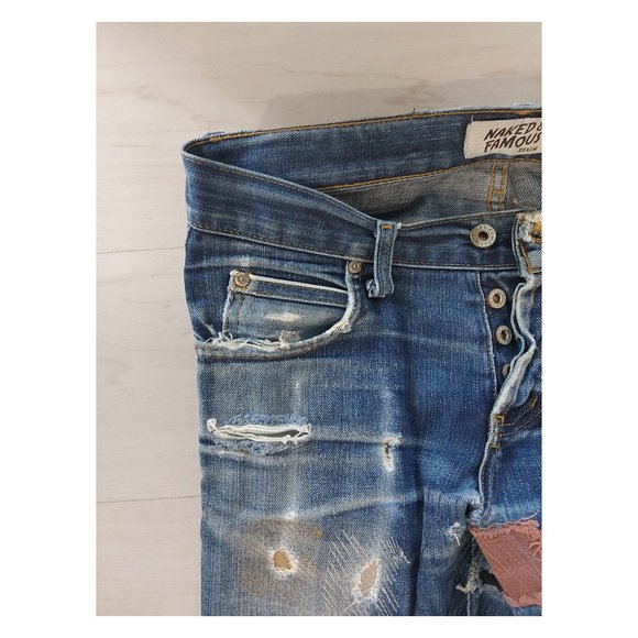 Naked & Famouse Raw Japanese Denim/Jeans - Picture 3 of 12